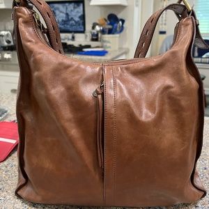 Hobo Distressed Shoulder Bag